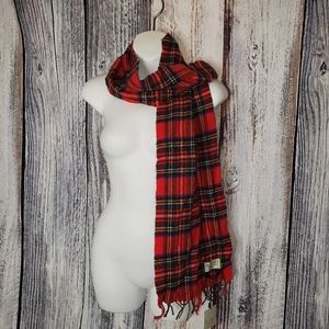 Blarney Woolen Mills Royal Stewart Lambswool Scarf